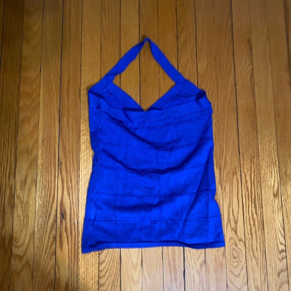 Blue Tank Top Fitted - Picture 3 of 3